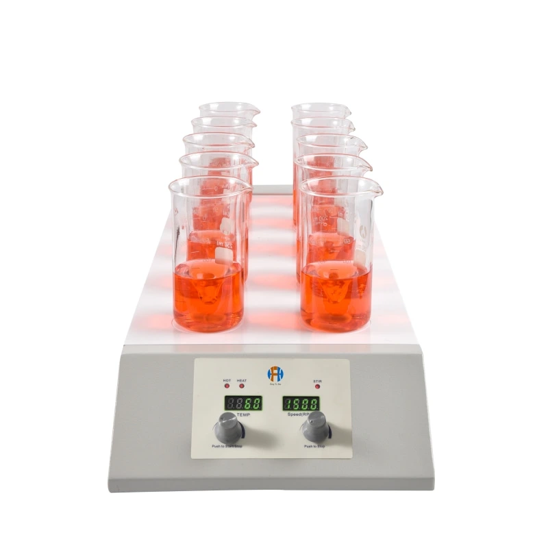 Hfh Hsha-10d Practical Laboratory Multi Surface Heating Plate Magnetic Stirrer Instrument